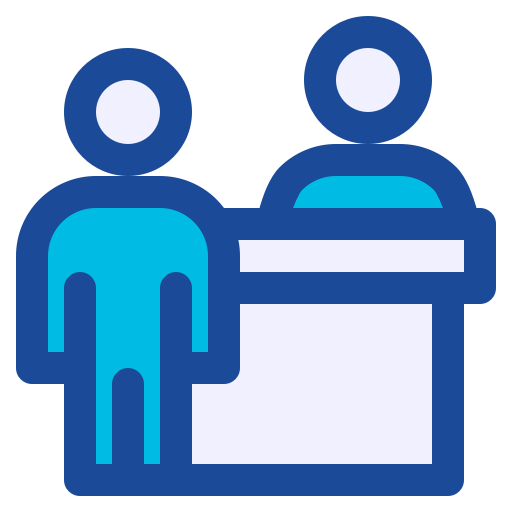 Receptionist Generic color lineal-color icon