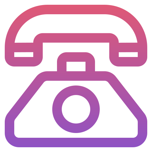 Old phone Generic gradient outline icon