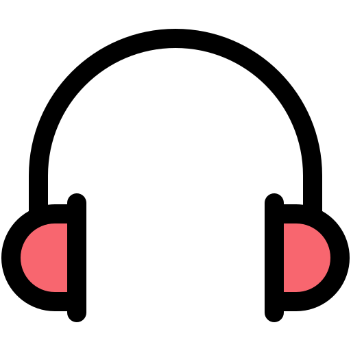 cuffia Generic color lineal-color icona