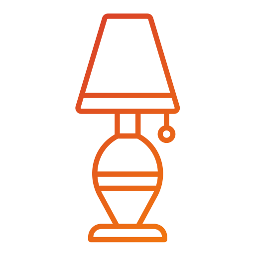Desk lamp Generic gradient outline icon