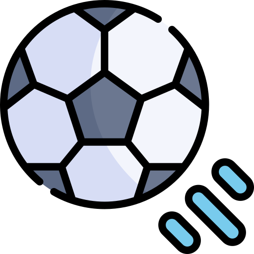 fútbol americano Kawaii Lineal color icono