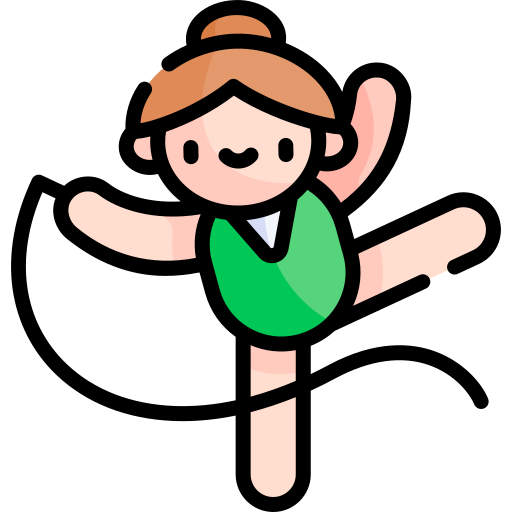 gymnastik Kawaii Lineal color icon
