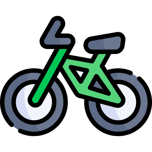 ciclismo Kawaii Lineal color icono