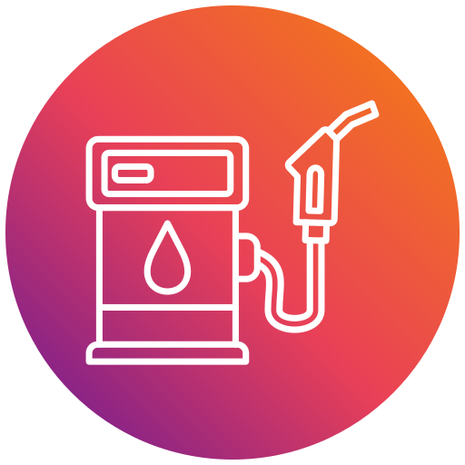 Fuel station Generic gradient fill icon