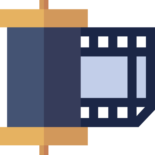 filmrolle Basic Straight Flat icon