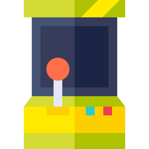 Arcade game Basic Straight Flat icon