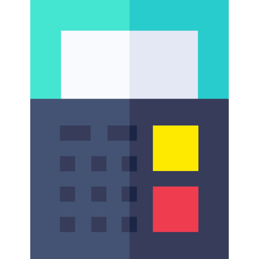 taschenrechner Basic Straight Flat icon
