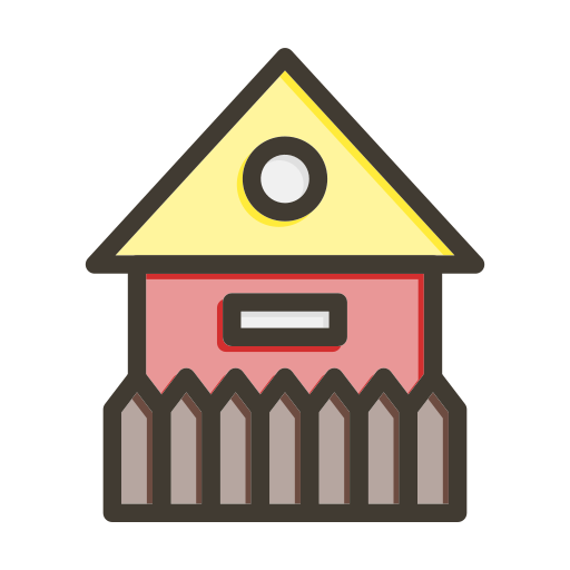 Farmhouse Generic color lineal-color icon