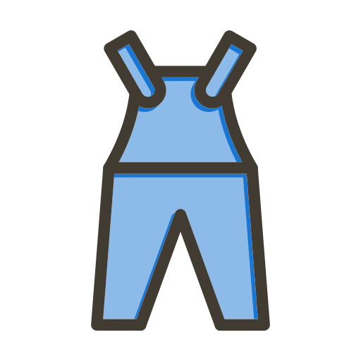 Overalls Generic color lineal-color icon
