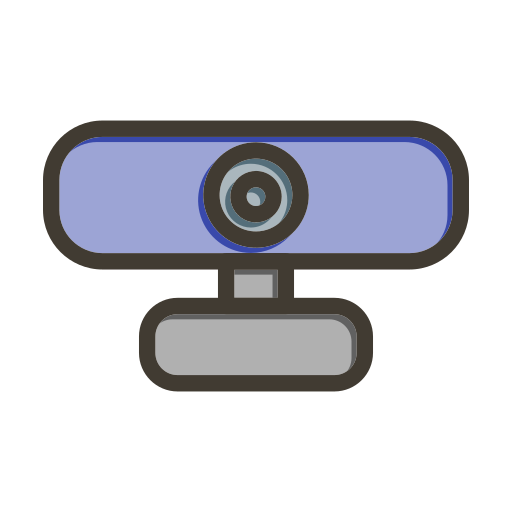 Webcam Generic color lineal-color icon