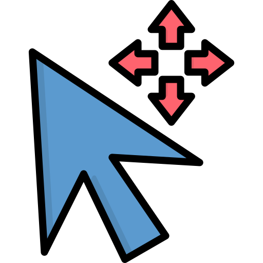 Cursor Generic color lineal-color icon