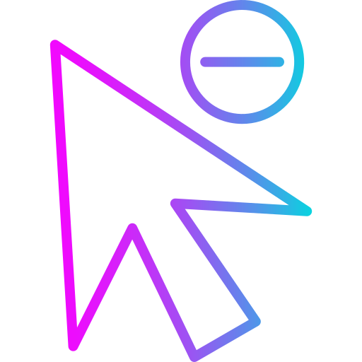 mauszeiger Generic gradient outline icon