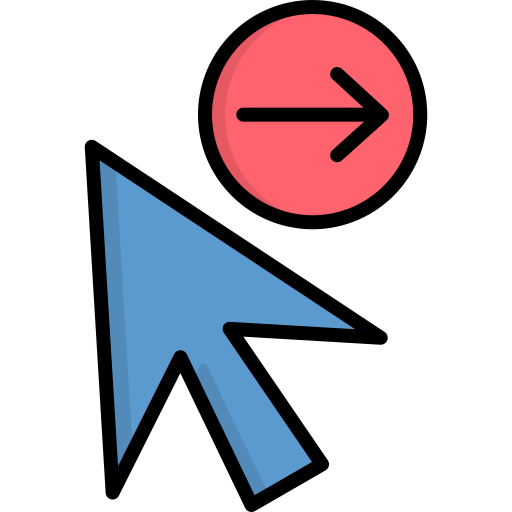 Cursor Generic color lineal-color icon
