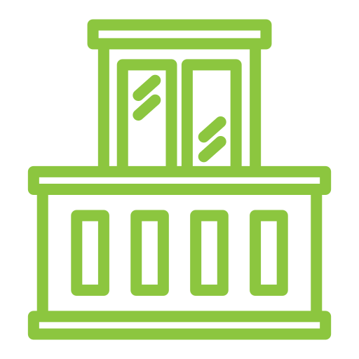 Balcony Generic color outline icon