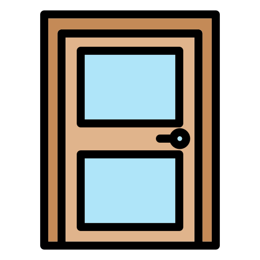 ドア Generic color lineal-color icon