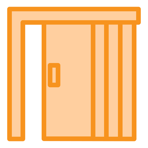Раздвижная дверь Generic color lineal-color иконка