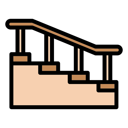 escada Generic color lineal-color Ícone