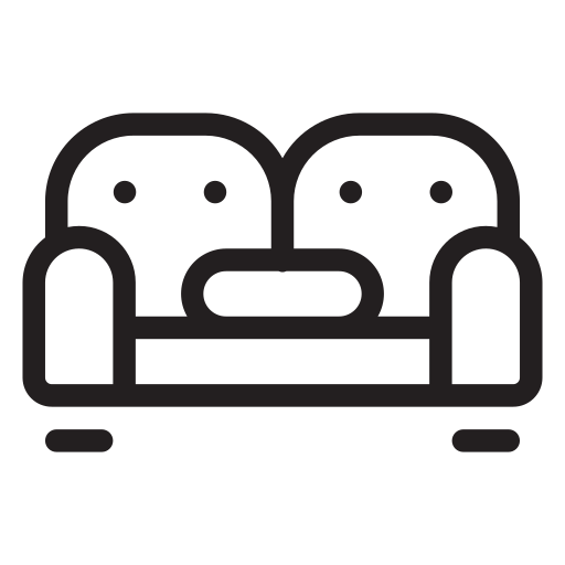 sofa kreev Studio Thin outline icon