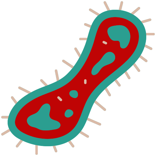 細菌 Generic color fill icon