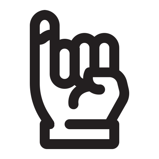 손 Generic outline icon