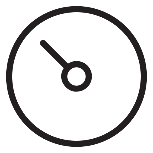 reloj kreev Studio Thin outline icono