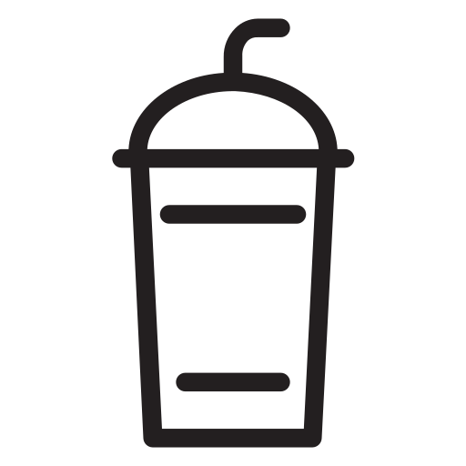 Cup kreev Studio Thin outline icon