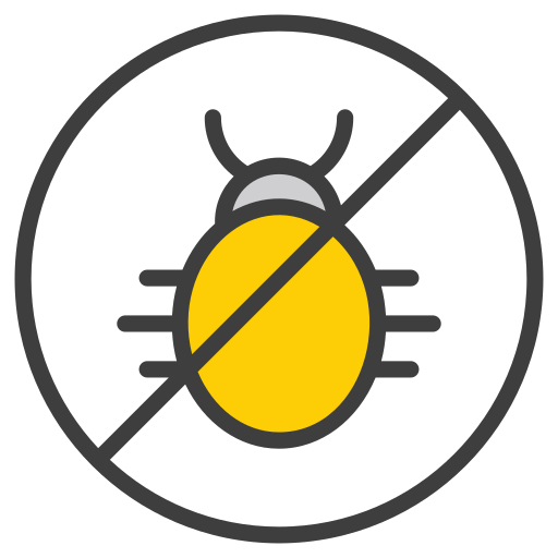 No virus Generic color lineal-color icon