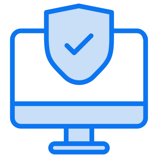 Computer protection Generic color lineal-color icon