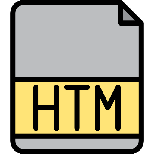 htm Catkuro Lineal Color icon