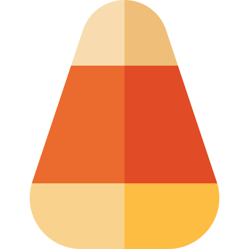 cukierkowa kukurydza Basic Straight Flat ikona