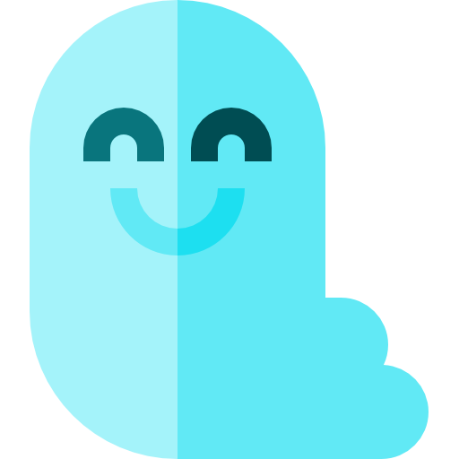 Ghost Basic Straight Flat icon