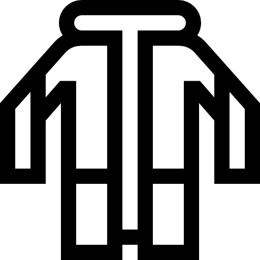 レインコート Basic Straight Lineal icon