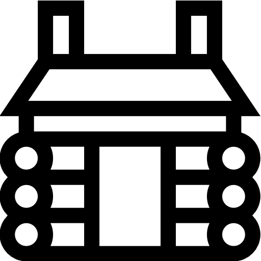 キャビン Basic Straight Lineal icon