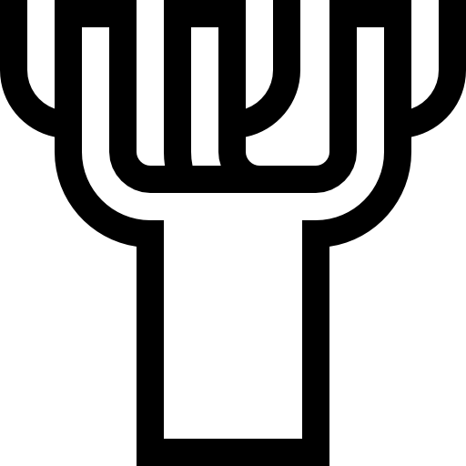 Árbol Basic Straight Lineal icono