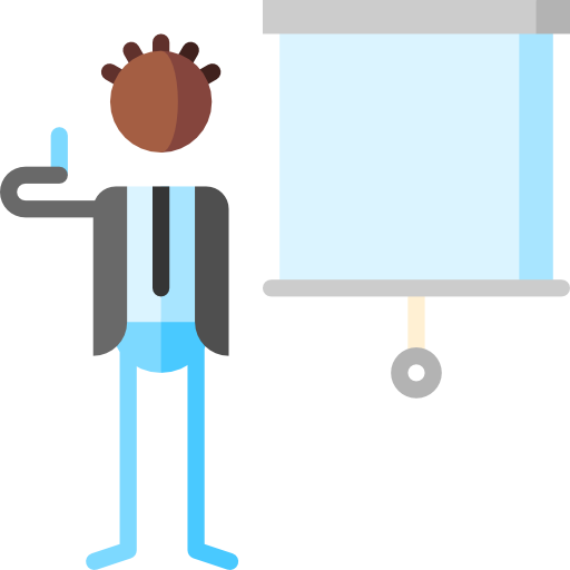 Teacher Puppet Characters Flat icon