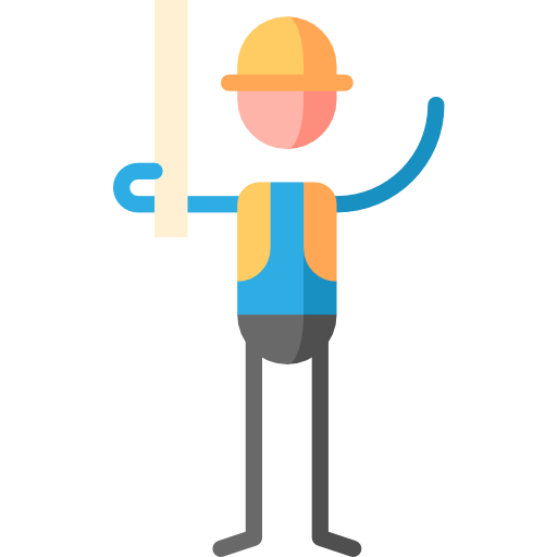 ingenieur Puppet Characters Flat icon