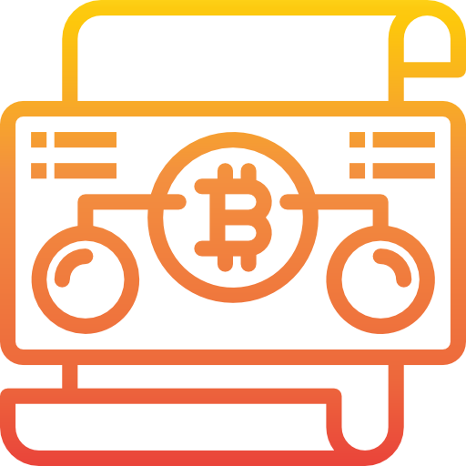 bitcoins Catkuro Gradient icono