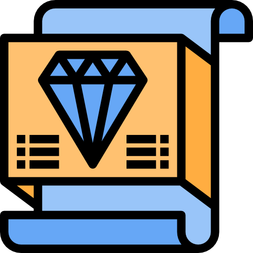 diamant Catkuro Lineal Color icon