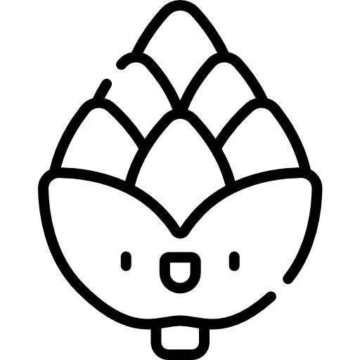 salto Kawaii Lineal icono