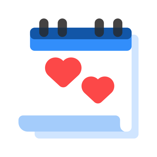 Dating Generic color fill icon