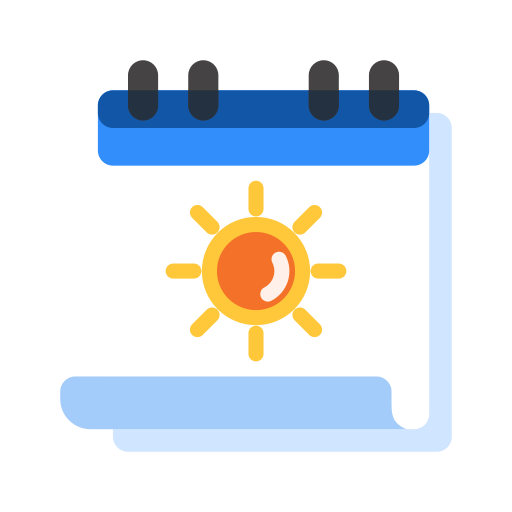 Summer Generic color fill icon