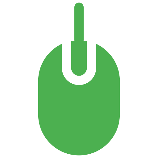 mysz komputerowa Generic color fill ikona