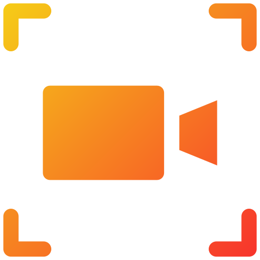 Video recording Generic gradient fill icon