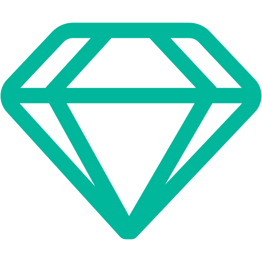 diamant Generic color outline icon