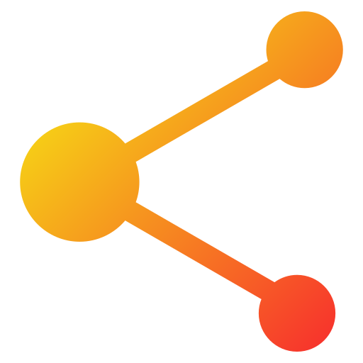 udział Generic gradient fill ikona