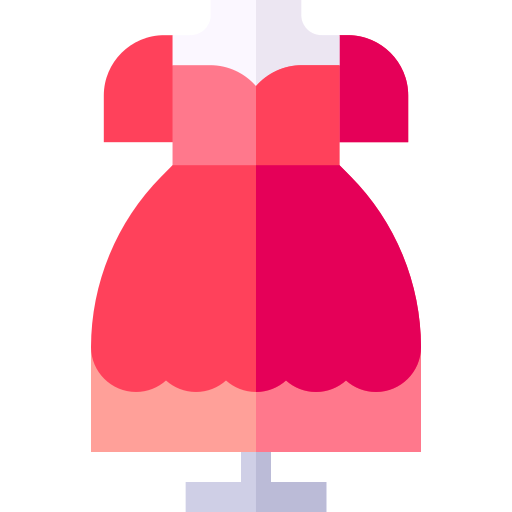vestido Basic Straight Flat icono