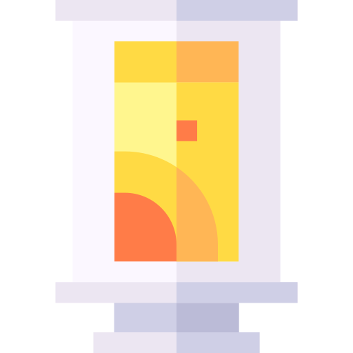 ポスター Basic Straight Flat icon