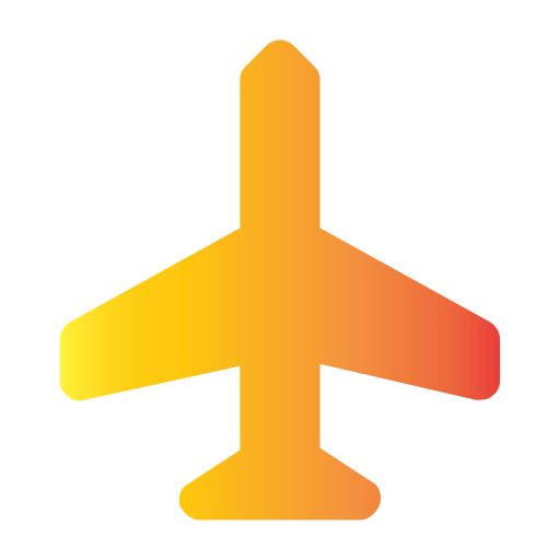 tryb samolotowy Generic gradient fill ikona