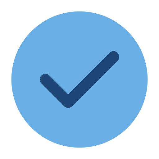 Checkmark Generic color fill icon