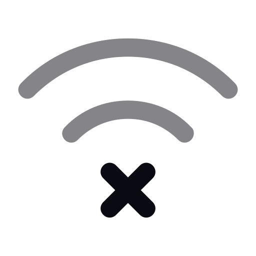 nessuna connessione wi-fi Generic color outline icona